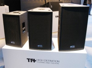 De gauche à droite les nouveaux modèles TT1-A, 2-A et 5-A (136 dB SPL max). 
