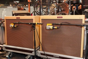 Hervé Brault's Fender amplifiers