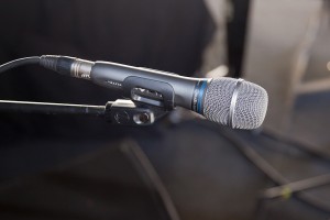 Le micro de Marcel Khalifé Le micro de Marcel Khalifé