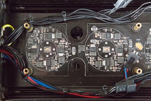 Le circuit des 8 Led RVBW 10W Osram SMD 6500.