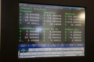 In machining, the diamond tower is accurate to the nearest nanometer.