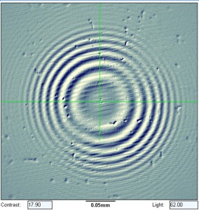 Image de l’état de surface du collimateur LEDnLIGHT 90mm.