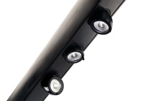 Les bloc optiques (Led RGBW 15 W + collimateur 45 mm Gaggione)