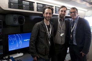 Lennon Bus launch Audio Technica