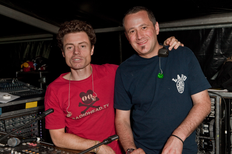 Rémy Blanchet et Xavier Gendron, le couple le plus fameux des retours français pour Johnny en 2009,. Rémy Blanchet et Xavier Gendron, le couple le plus fameux des retours français pour Johnny en 2009,.