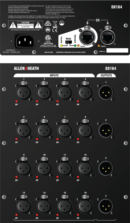 Allen & Heath DX164