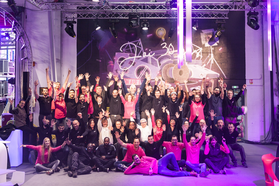 Impact Evenement 30 ans L ‘Equipe d’Impact Evénement