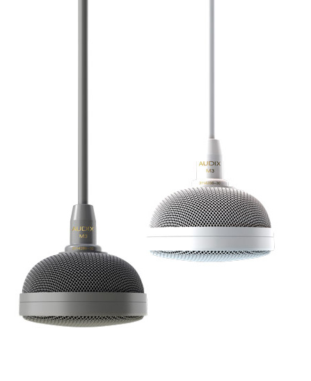 Audix M3 gray and white