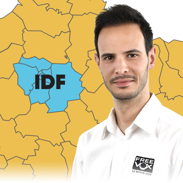 Freevox Alexis Dupuy attaché prestataires IDF