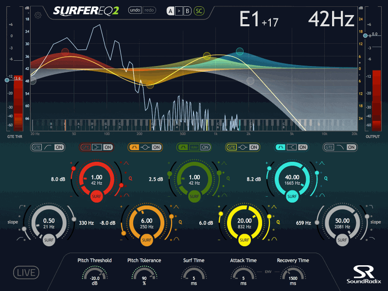Focusrite avec Sound Radix
