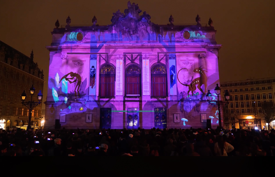 Vidéo Mapping Festival de Lille