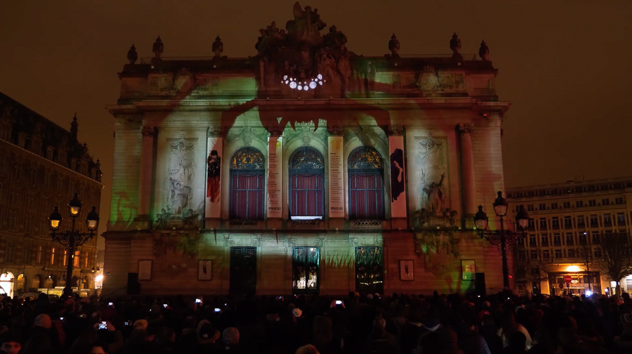 Vidéo Mapping Festival de Lille