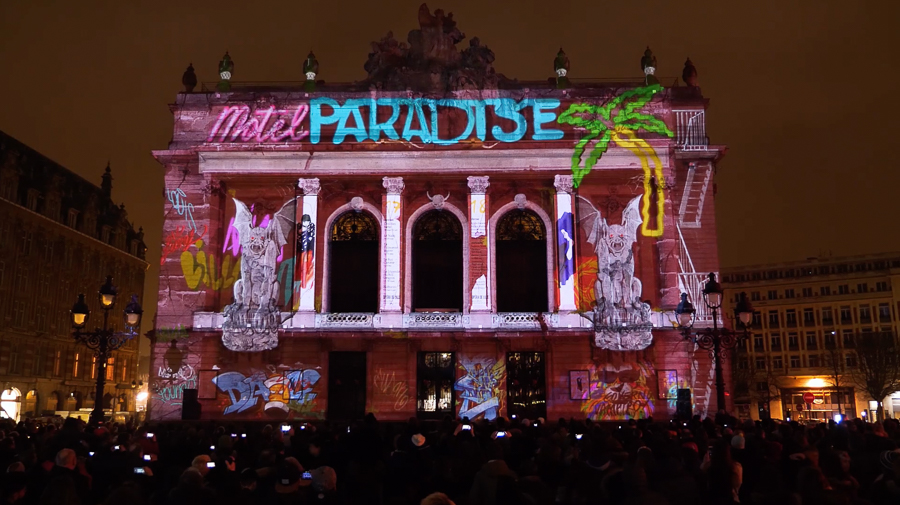 Vidéo Mapping Festival de Lille