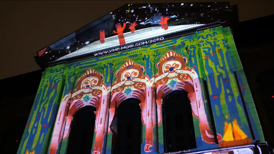 Vidéo Mapping Festival de Lille