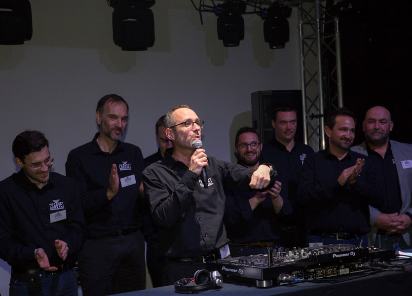 Inauguration de Chauvet France