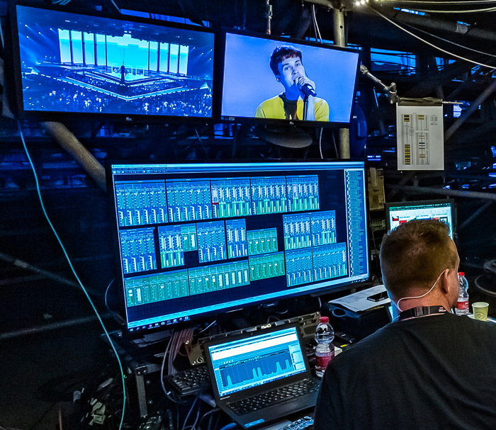 Eurovision 19 avec Sennheiser