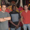 Bertrand Billon, Oumar N’Dioungue et Nicolas Lampérier