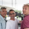 De G à D, Gérard Ignace, Eric Leloup, et Julien Poireau.
