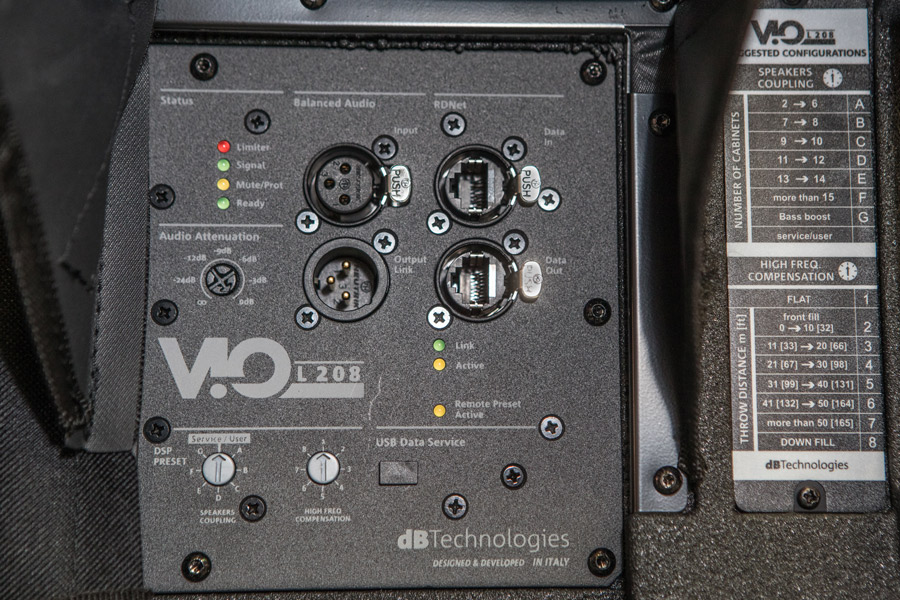 dBTechnologies line-array VIO L208