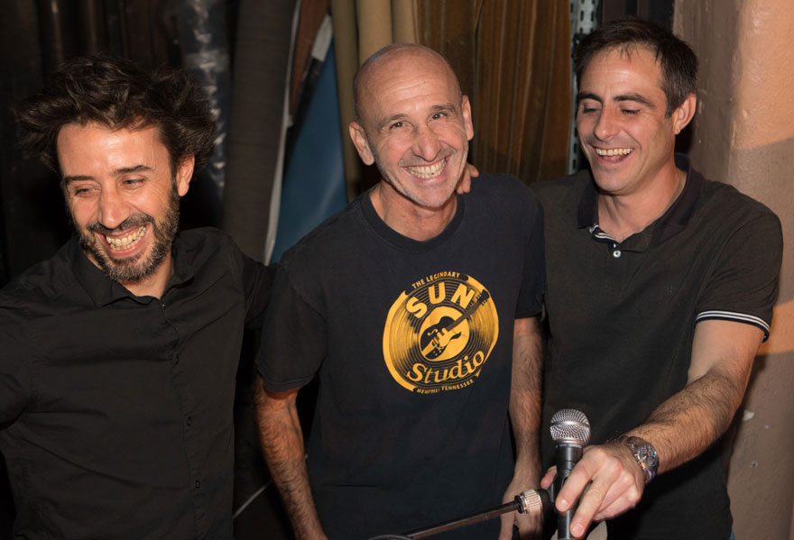 Bénabar, Patrick Chevry & Shure au Rex