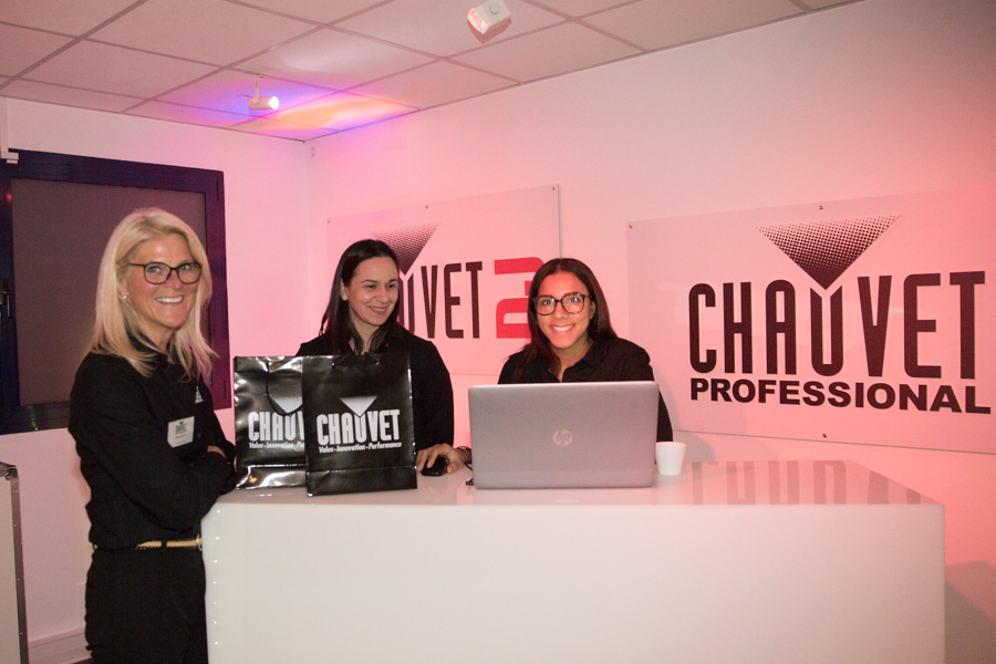 Inauguration de Chauvet France