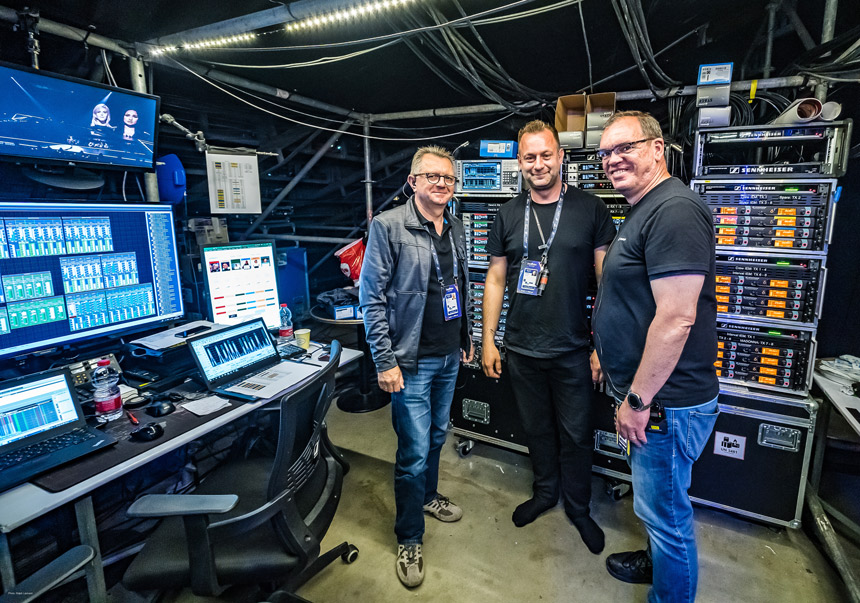 Eurovision 19 avec Sennheiser