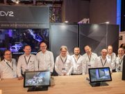 Les équipes de DV2 et de Sequoia dans leur stand.