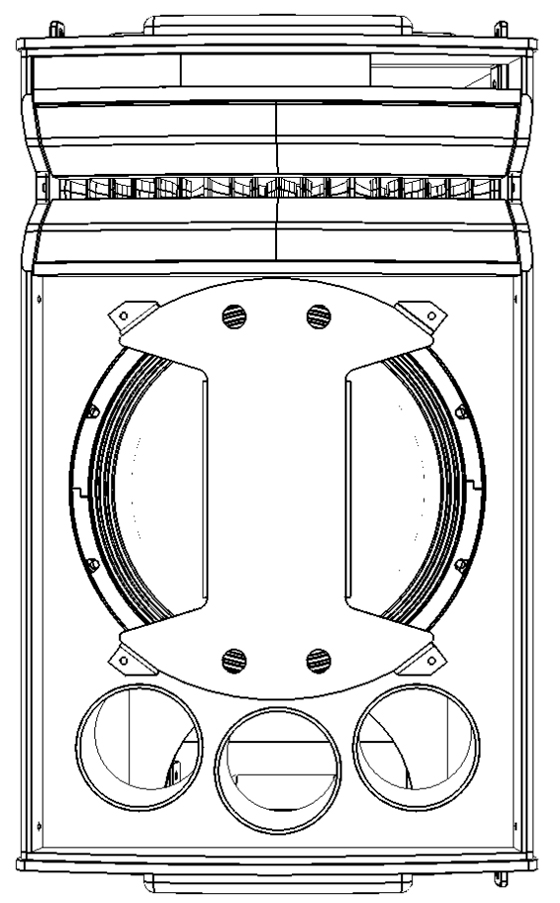 DV2-Sequoia_DiGiCo-MDC-J14 Une vue issue de la fiche technique de la MDC J14, une enceinte distribuée par Sequoia.