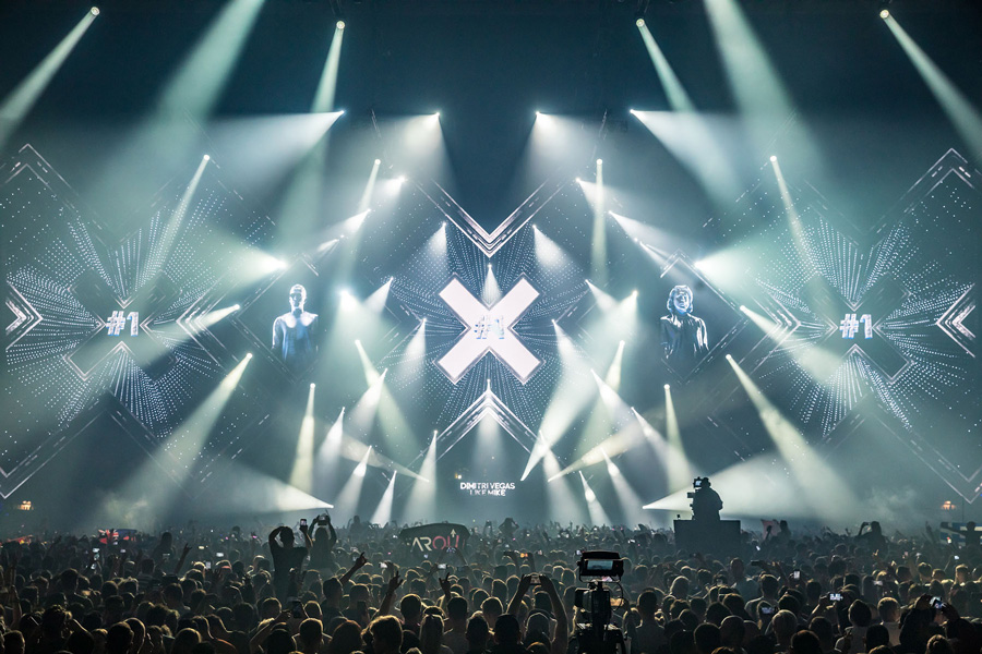 Robe-Esprite-AMF Les croix vidéo de l’Amsterdam Music Festival