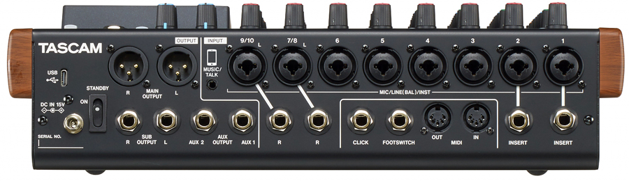 Tascam_model12_rear