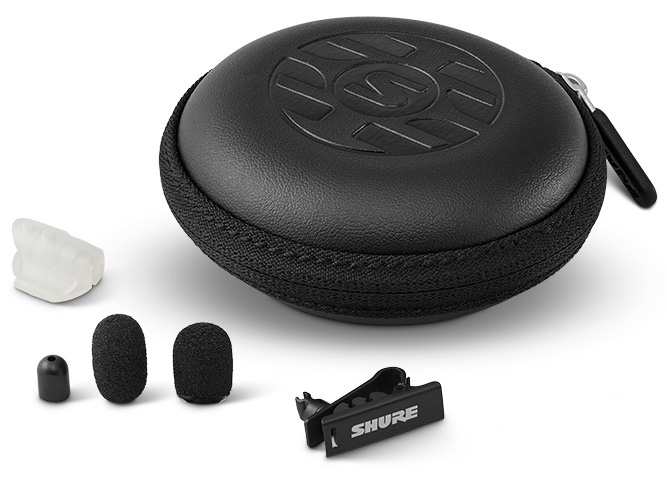 Shure DL4B DH5 Accessories-Kit_Black