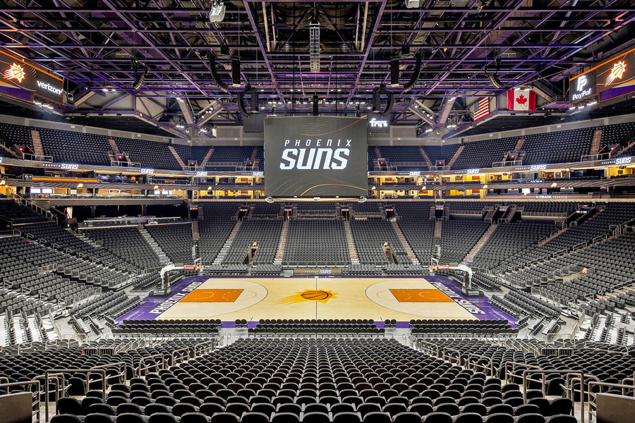 Phoenix Suns Home Court / Suns Allowing 1 500 Fans At Home Arena And