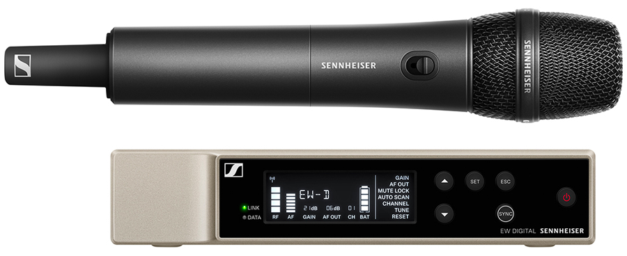 Sennheiser-EWD_recepteur-&-micro