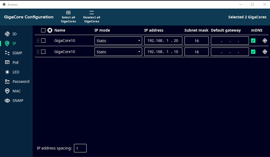 Luminex-project_mode_gigacore_settings