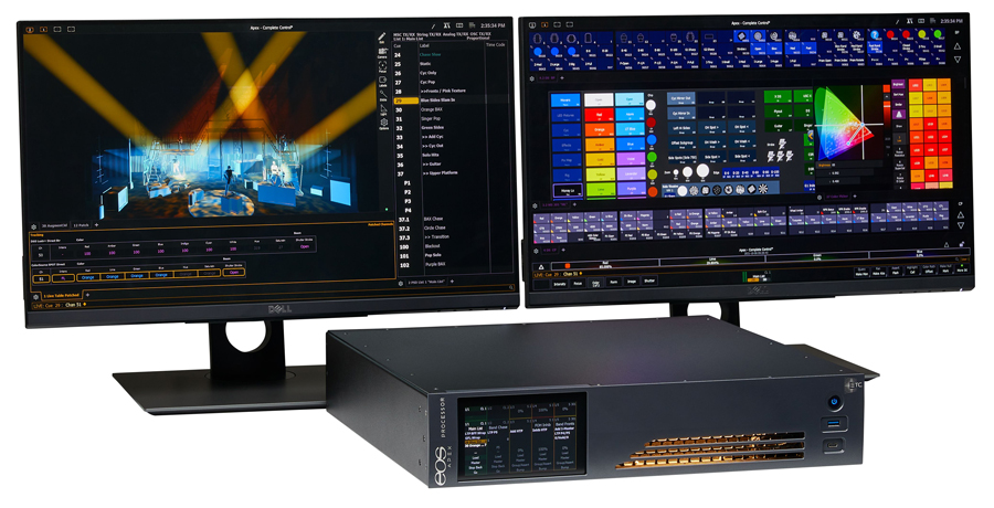 ETC Apex 5 24K Lighting Control Desk, 5 Motorized Playbacks