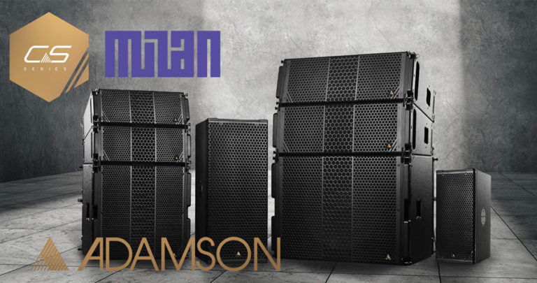 La gamme C-Series de Adamson est certifiée Milan™ | SoundLightUp.