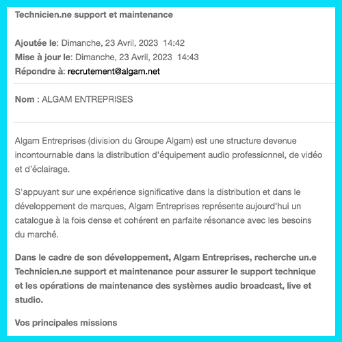 Algam Enterprise - À quoi sert le traitement acoustique ?