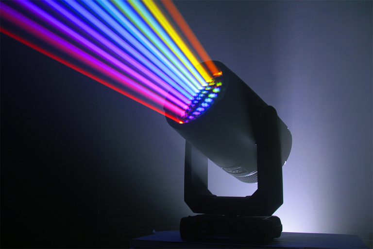 Robe iBOLT pour tracer des faisceaux dans l’espace