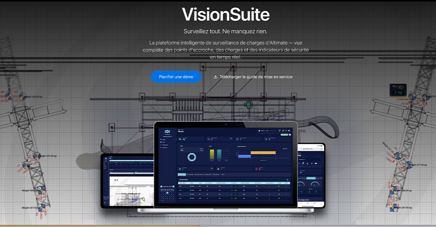 L’interface de monitoring Altimate VisionSuite est disponible en ...