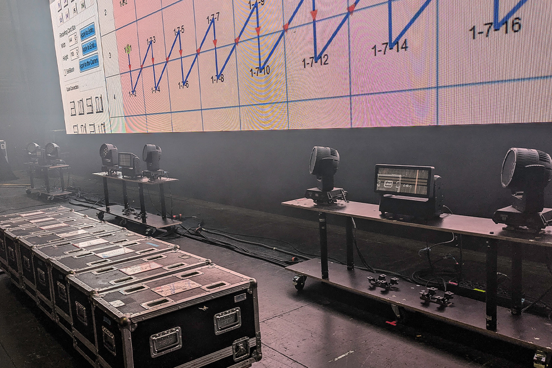 ULTRA VOMIT Gregory Dutein projecteurs Chauvet