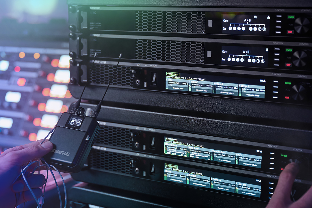 Shure etend Digital PSM deployment