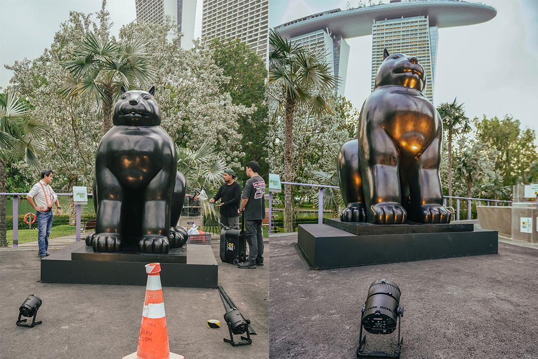 Astera QuikSpot Botero exhibition Singapore