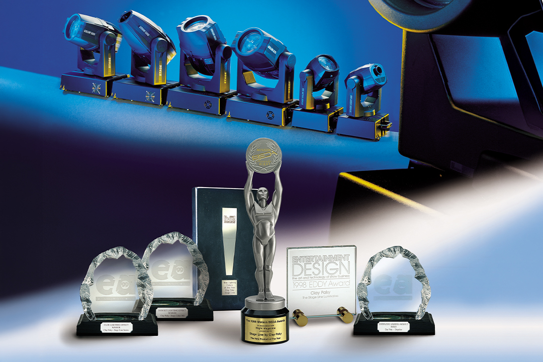 Claypaky 50 ans Innovations awards