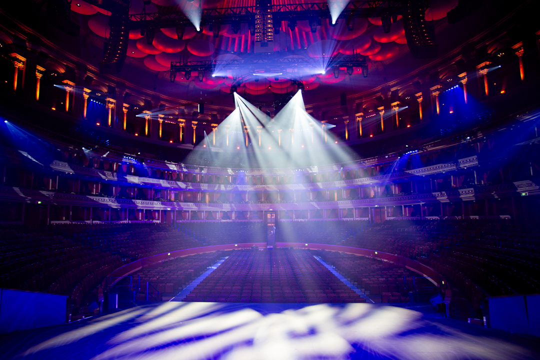 Royal Albert Hall Martin Lighting Stage Rig
