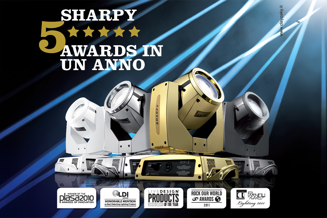 Claypaky 50 ans Sharpy